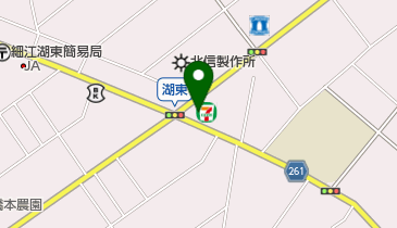 セブンイレブン 細江中川南店の地図画像