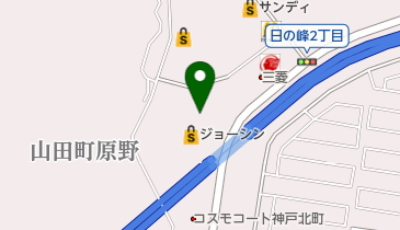 セブン銀行 万代 神戸北町店 共同出張所の地図画像