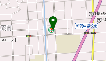 セブンイレブン 大阪巽南3丁目店の地図画像