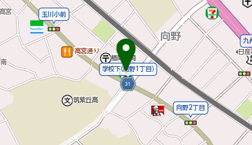 セブンイレブン 福岡向野1丁目店の地図画像