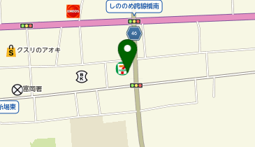 セブンイレブン 富岡市富岡店の地図画像