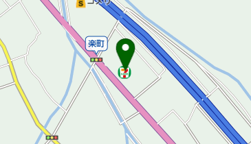 セブンイレブン 湯沢楽町店の地図画像