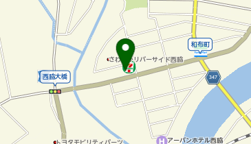 セブンイレブン 西脇和布町店の地図画像