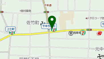 セブンイレブン 京都千本今出川店の地図画像