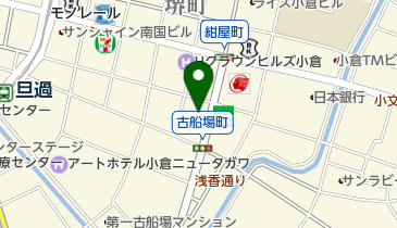 セブンイレブン 小倉浅香通り店の地図画像