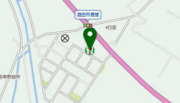 セブンイレブン 酒田豊里店の地図画像