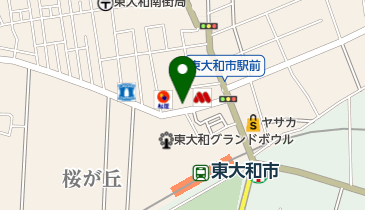 セブンイレブン 東大和市駅北口店の地図画像