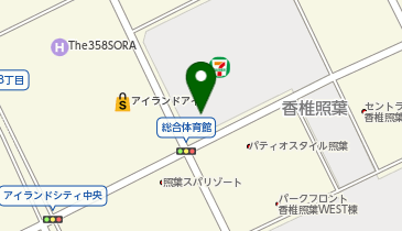 セブンイレブン 福岡市総合体育館店の地図画像