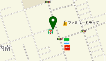 セブンイレブン 新潟神道寺店の地図画像