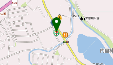 セブンイレブン 八幡御幸谷店の地図画像