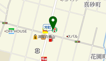 セブンイレブン 足利東山店の地図画像