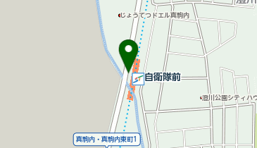 セブン銀行 札幌市営地下鉄 南北線 自衛隊前駅 共同出張所の地図画像