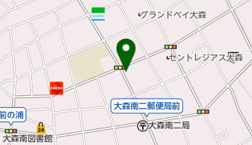 セブンイレブン 大田区大森南3丁目店の地図画像