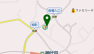 セブンイレブン 御代田旭町店の地図画像