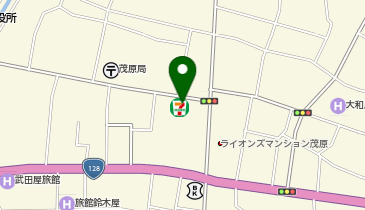 セブンイレブン 茂原銀座店の地図画像