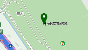 セブン銀行 福岡空港 国際線旅客ターミナルビル 共同出張所の地図画像