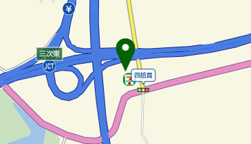 セブンイレブン 三次和知店の地図画像