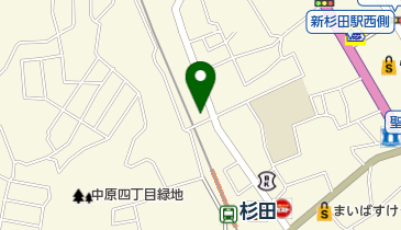 セブンイレブン 横浜中原2丁目店の地図画像
