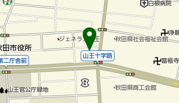 セブンイレブン 秋田山王大通り店の地図画像