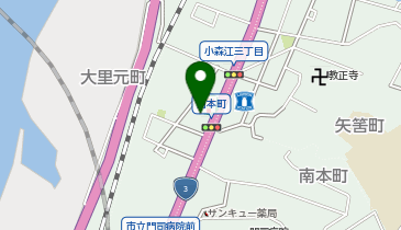 セブンイレブン 門司小森江店の地図画像