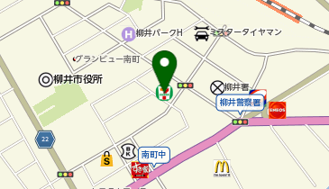 セブンイレブン 柳井南町3丁目店の地図画像