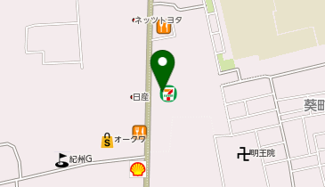 セブンイレブン 和歌山砂山南4丁目店の地図画像