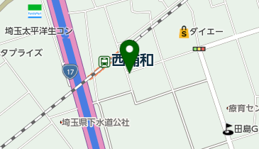 セブンイレブン 西浦和駅前店の地図画像