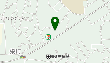 セブンイレブン 豊明栄町大根店の地図画像