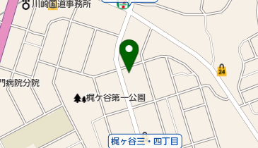 セブンイレブン 川崎梶ケ谷3丁目店の地図画像