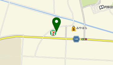 セブンイレブン 阿蘇内牧店の地図画像