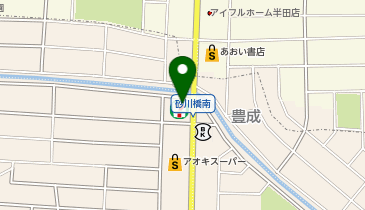 セブンイレブン 武豊砂川橋南店の地図画像