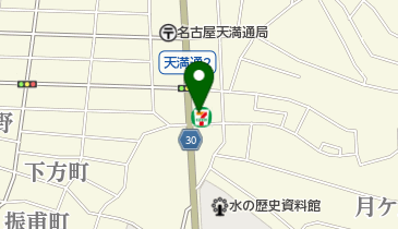 セブンイレブン 名古屋天満通店の地図画像
