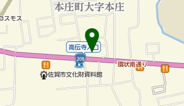 セブンイレブン 佐賀南本庄店の地図画像