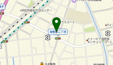 セブンイレブン 浜松海老塚店の地図画像