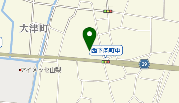 セブンイレブン 甲府大津町店の地図画像