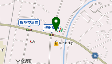 セブンイレブン 高浜稗田町店の地図画像