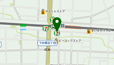セブンイレブン 杉並井荻店の地図画像