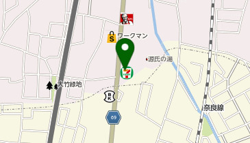 セブンイレブン 宇治大久保大竹店の地図画像
