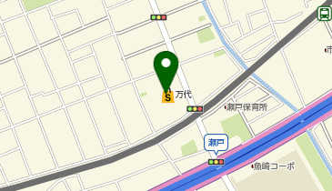 セブン銀行 万代 魚崎店 共同出張所の地図画像