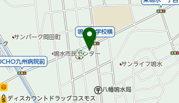 セブンイレブン 八幡鳴水店の地図画像