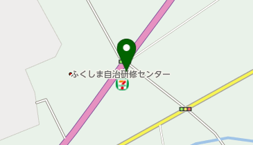 セブンイレブン 福島荒井店の地図画像