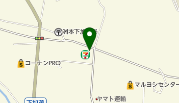 セブンイレブン 洲本下加茂店の地図画像