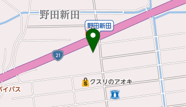 セブンイレブン 瑞穂野白新田店の地図画像