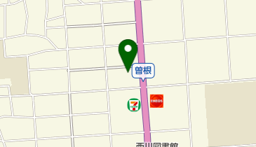 セブンイレブン 新潟曽根店の地図画像