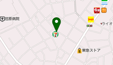 セブンイレブン 大田区上池台3丁目店の地図画像