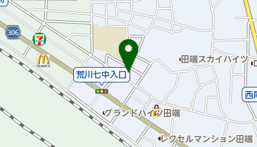 セブンイレブン 荒川西尾久4丁目店の地図画像