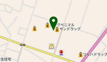 セブン銀行 ヨークベニマル 上山店 共同出張所の地図画像