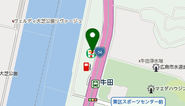 セブンイレブン 広島牛田新町店の地図画像