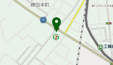 セブンイレブン ひたちなか武田店の地図画像