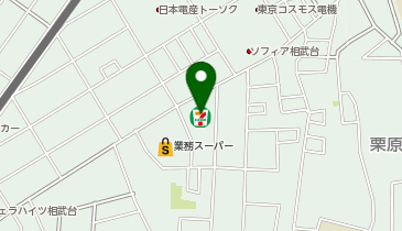 セブンイレブン 座間相武台東店の地図画像